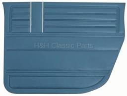 Rear Door Panels Medium Blue