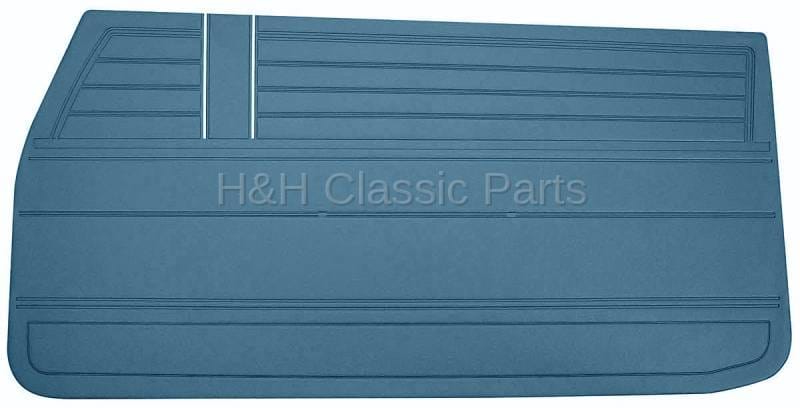 Front Door Panels Blue