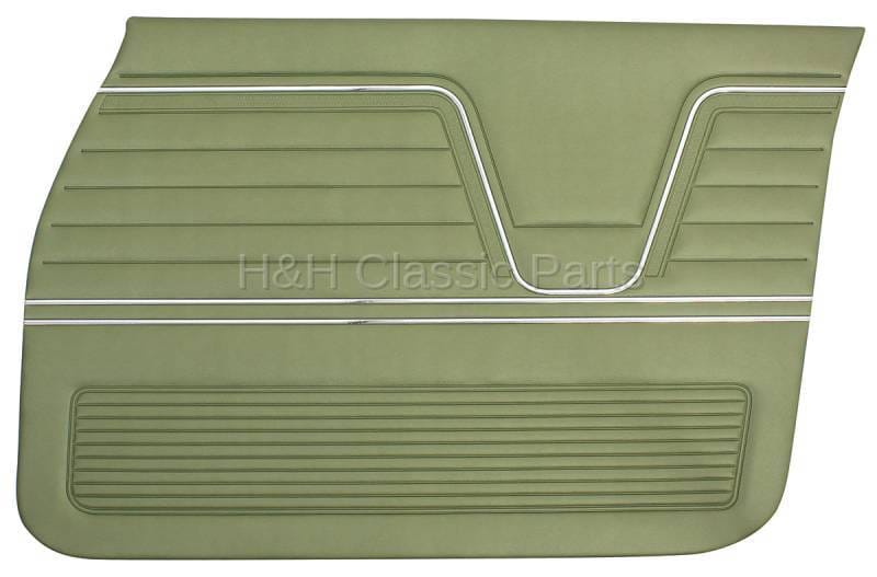 Front Door Panels Light Green