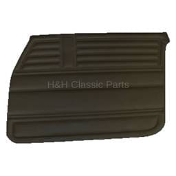 Front Door Panels Black