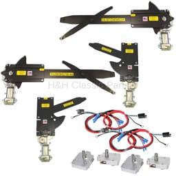 Nu-Relics Full Power Window Kit with Nu-Cranks