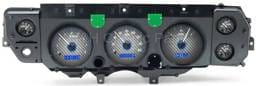Dakota Digital VHX Gauge System Carbon Fiber Blue