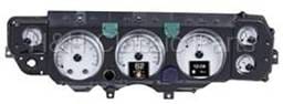 Dakota Digital HDX Gauge Series Silver Alloy
