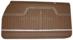 Front Door Panels Dark Saddle