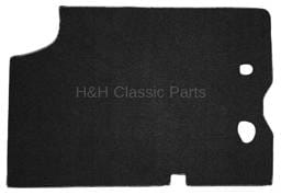 Carpet Trunk Mat Black