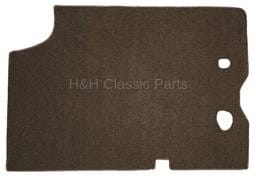 Carpet Trunk Mat Dark Brown