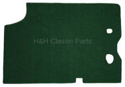 Carpet Trunk Mat Dark Green