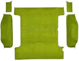 Willow Green Cutpile Cargo Area Carpet