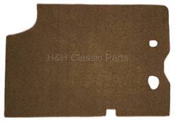 Carpet Trunk Mat Dark Saddle