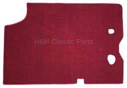 Carpet Trunk Mat Red