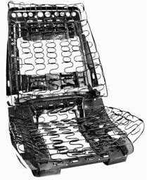 Bucket Seat Frame Assembly