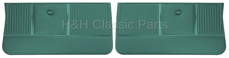 Front Door Panels Aqua