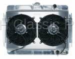 Aluminum Radiator with Dual Electric Fans