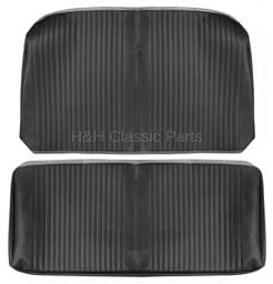 Rear Seat Covers Black