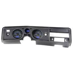 Dakota Digital VHX Gauge System Carbon Fiber Blue