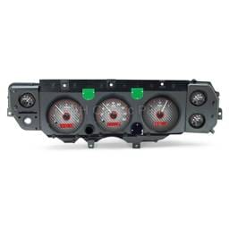 Dakota Digital VHX Gauge System Carbon Fiber Red