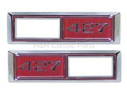 Side Marker Light Bezel Red