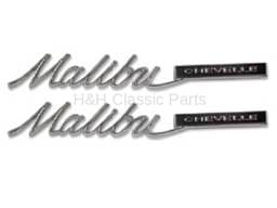 Quarter Panel Emblems