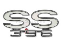 Rear Panel Emblem SS 396