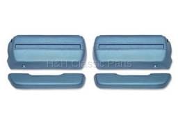 Front Armrests Medium Blue
