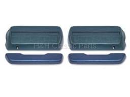 Front  Armrests Dark Blue