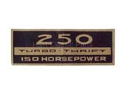 Valve Cover Decal