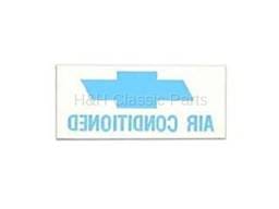 Window Air Conditioned Decal