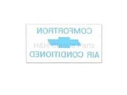 Window Confortron AC Decal