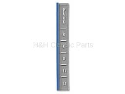 Shift Indicator Plate