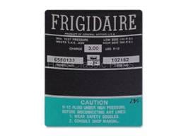 Frigidaire Air Comp Decal (Green)