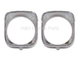 Inner & Outer Headlight Bezels RH