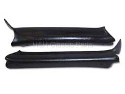 Pillar Post Pads Black