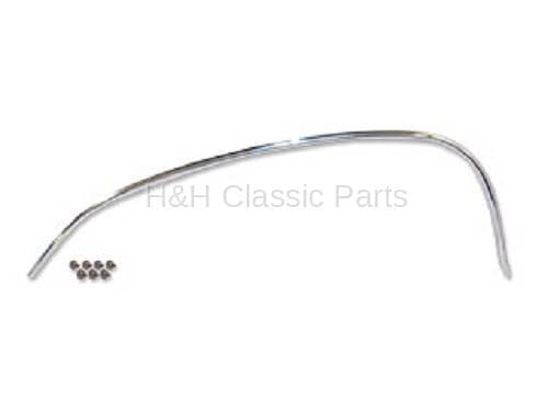 Rear Wheel Opening Molding RH
