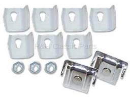 Front Bed Molding Clips