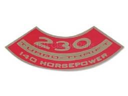 Air Cleaner Decal