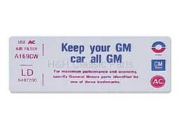 Keep Your GM all GM Decal