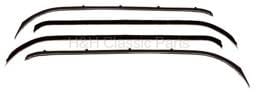 Window Felt Wiper Kit with Vent Window Deleted