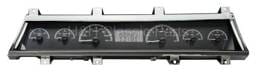 Dakota Digital VHX Gauge System Black Alloy White